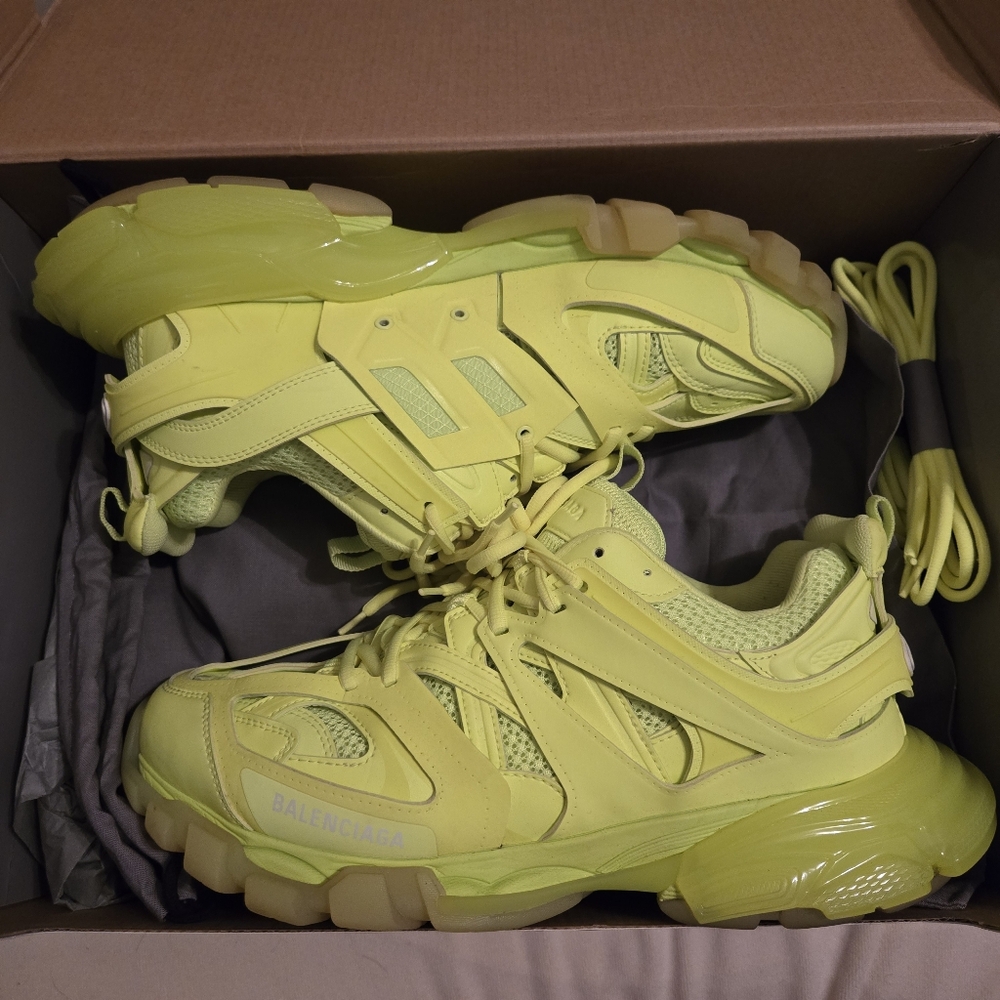 Balenciaga Neon Yellow Sneakers